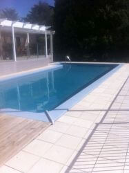 Renovated pool in Blue Lagoon and Blue mist finish